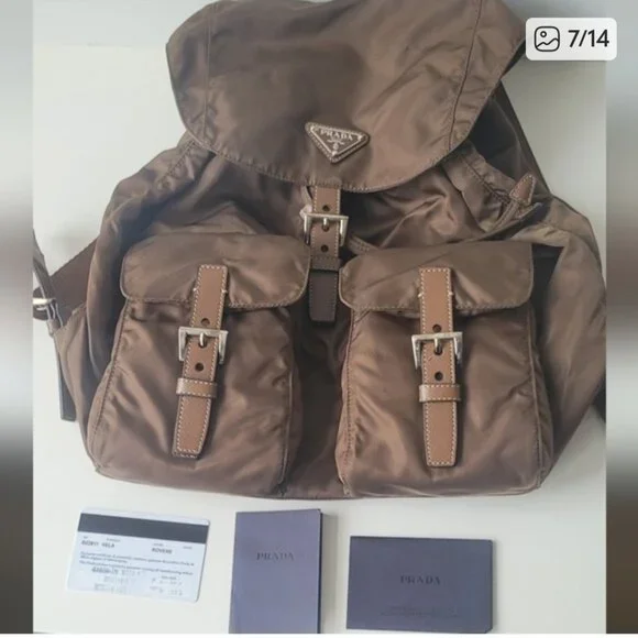 PRADA Copper Backpack - Picture 7 of 16